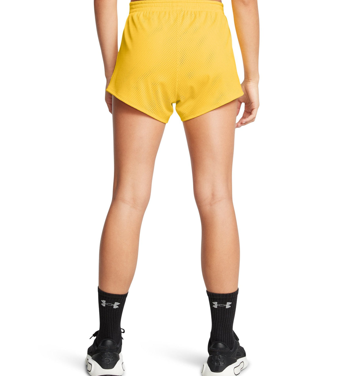 Under Armour Womens Tech Mesh 3 Inch Shorts - Breathable Fabric