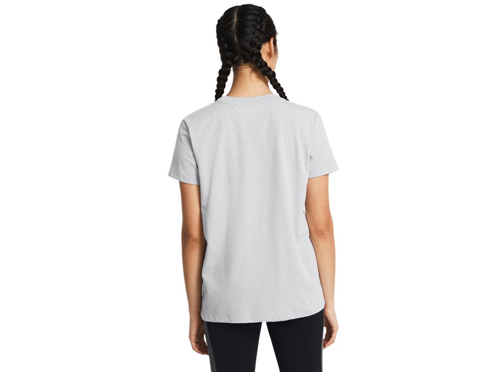 Under Armour Womens Rival Core Short Sleeve T-Shirt - Quick-Drying Cotton Blend