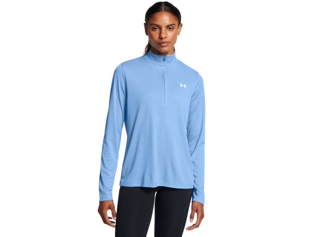 Under Armour Womens UA Tech Textured Half Zip Apparel - Quick Drying