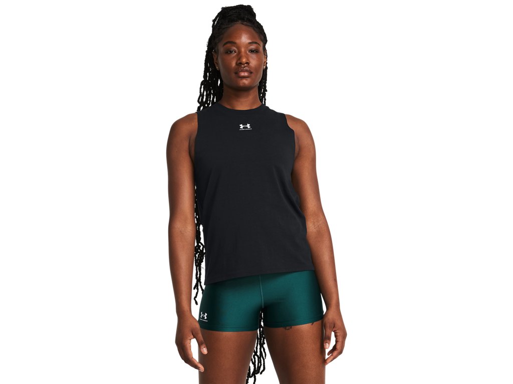 Under Armour Women's UA Rival Muscle Tank Top - Quick-Drying Fabric