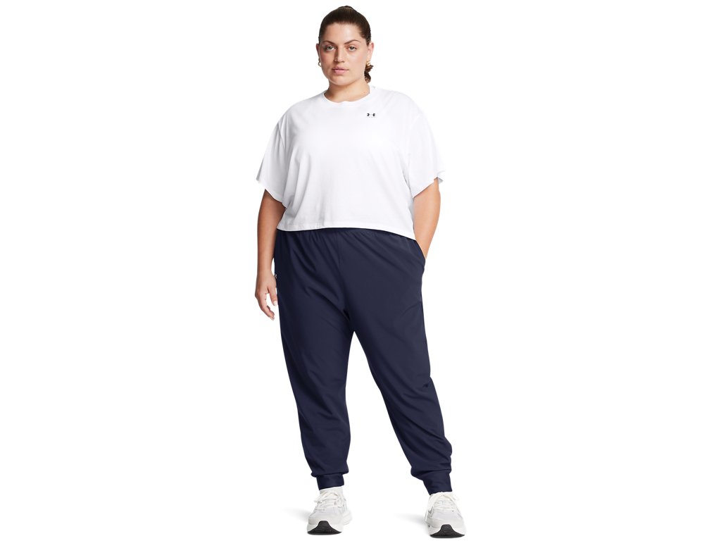 Under Armour Womens Rival High-Rise Woven Pants - Water Repellent