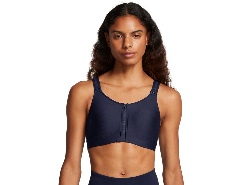Under Armour Womens UA Infinity 2.0 High Zip Sports Bra - Tailored High-Support