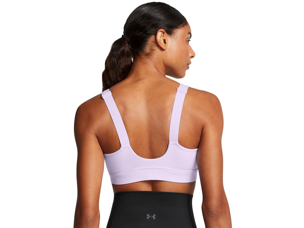 Under Armour Womens UA Infinity 2.0 High Zip Sports Bra - Tailored High-Support