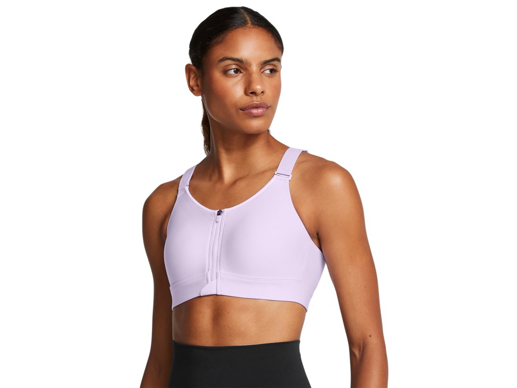 Under Armour Womens UA Infinity 2.0 High Zip Sports Bra - Tailored High-Support