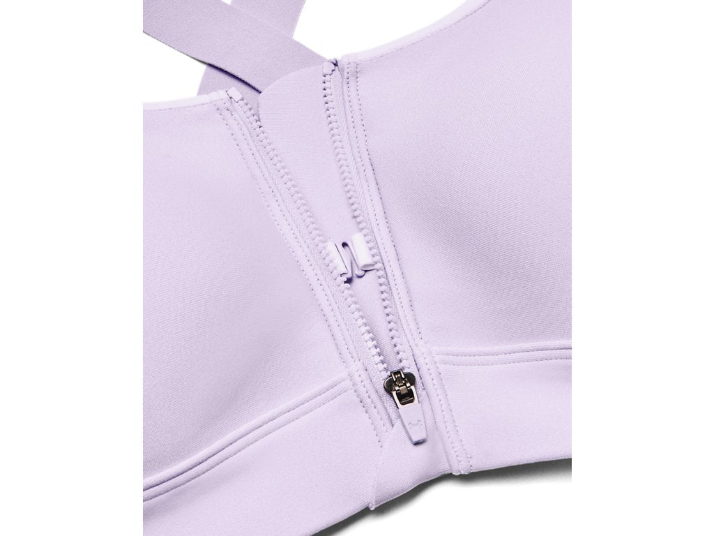 Under Armour Womens UA Infinity 2.0 High Zip Sports Bra - Tailored High-Support