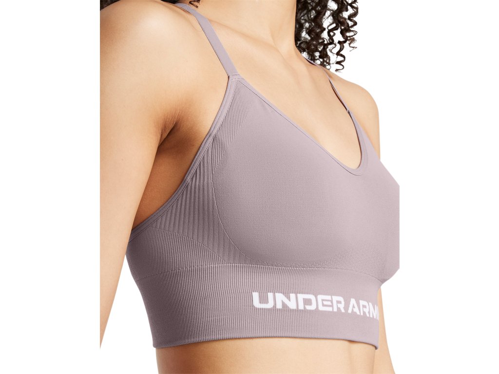 Under Armour Womens UA Vanish Seamless Low Sports Bra - Quick-Drying and Odor-Control Technology