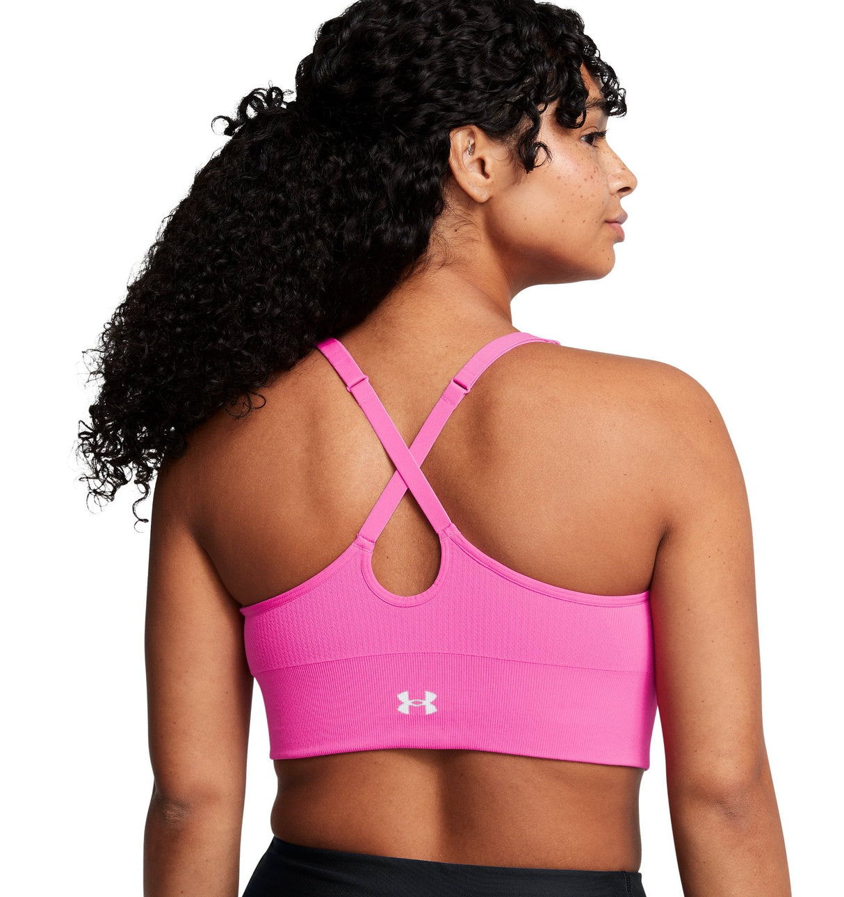 Under Armour Womens UA Vanish Seamless Low Sports Bra - Quick-Drying and Odor-Control Technology