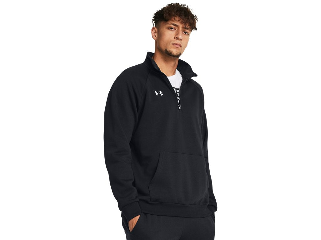 Under Armour Mens UA Rival Fleece 村 Zip Sweatshirt - Ultra-Soft Interior