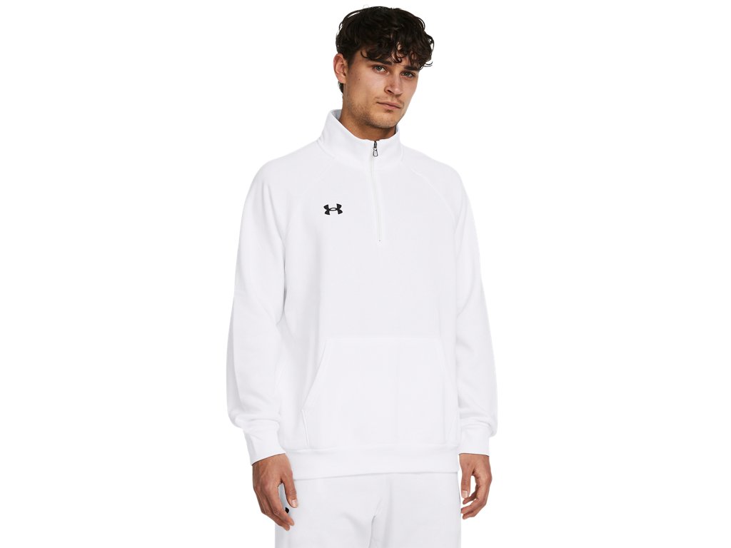 Under Armour Mens UA Rival Fleece 村 Zip Sweatshirt - Ultra-Soft Interior