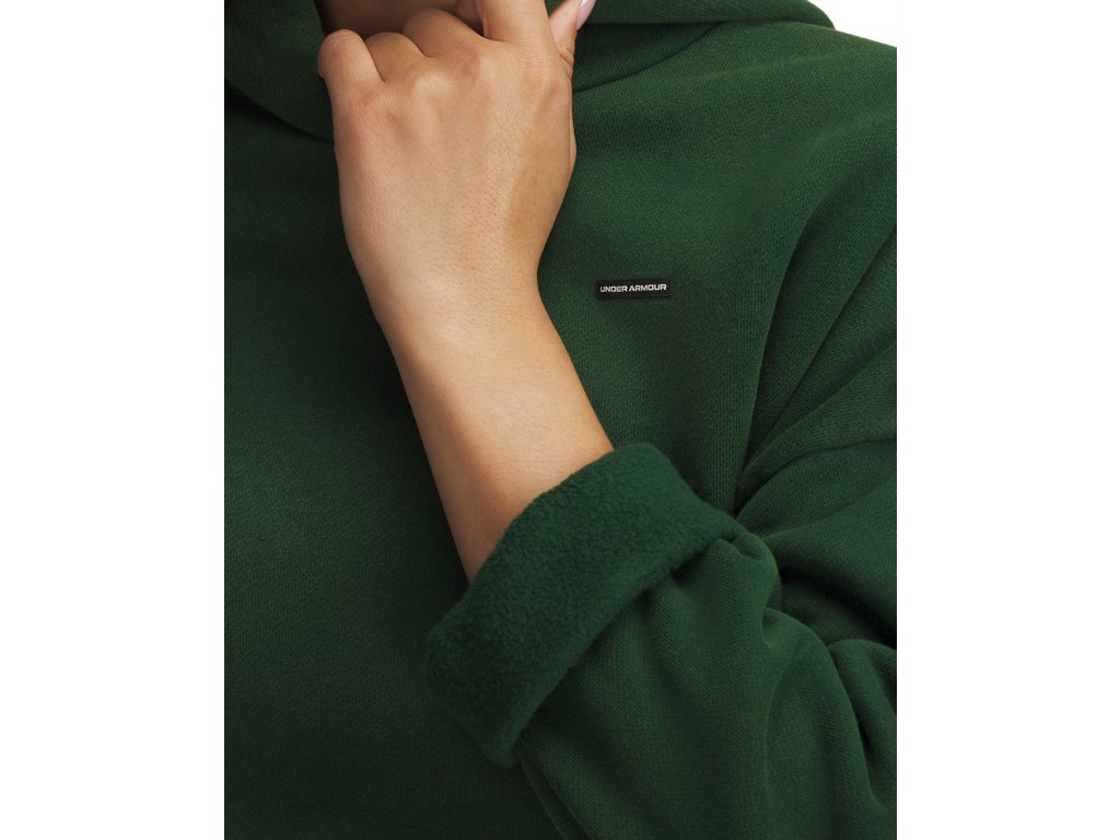 Under Armour Women's Icon Heavyweight Fleece Oversized Hoodie - Ultra-Soft Cotton Blend