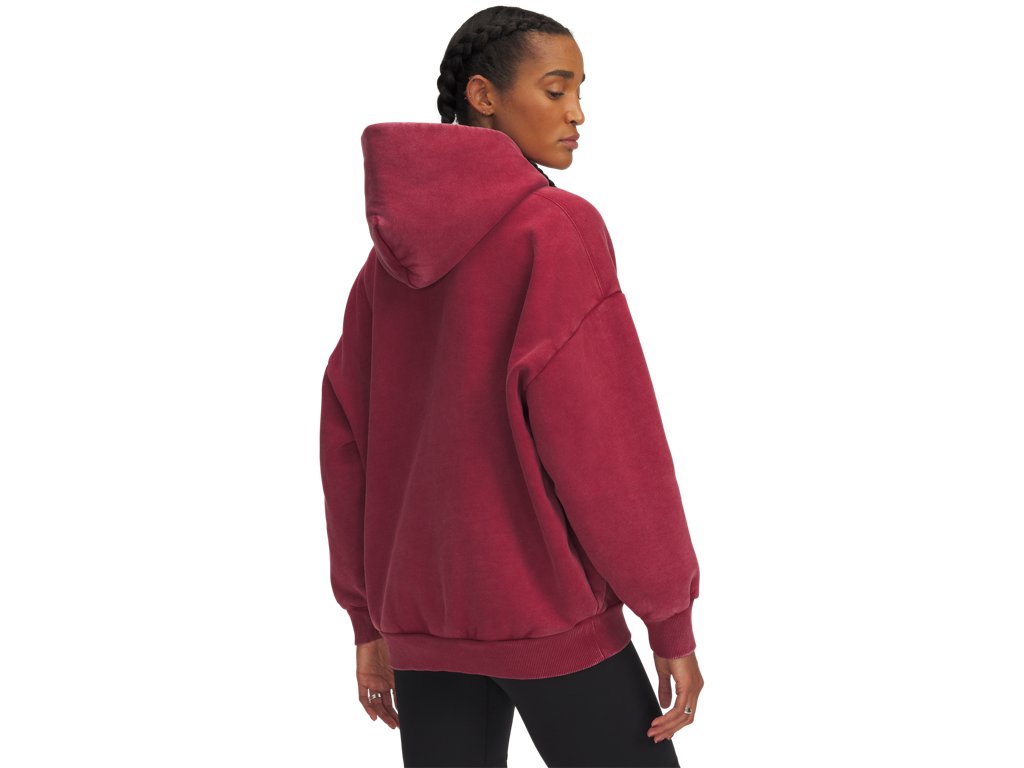 Under Armour Women's Icon Heavyweight Fleece Oversized Hoodie - Ultra-Soft Cotton Blend