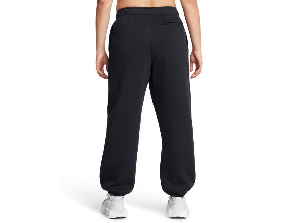 Under Armour Women's Icon Fleece Oversized Wordmark Pants - Ultra-Soft Mid-Weight Cotton-Blend Fleece