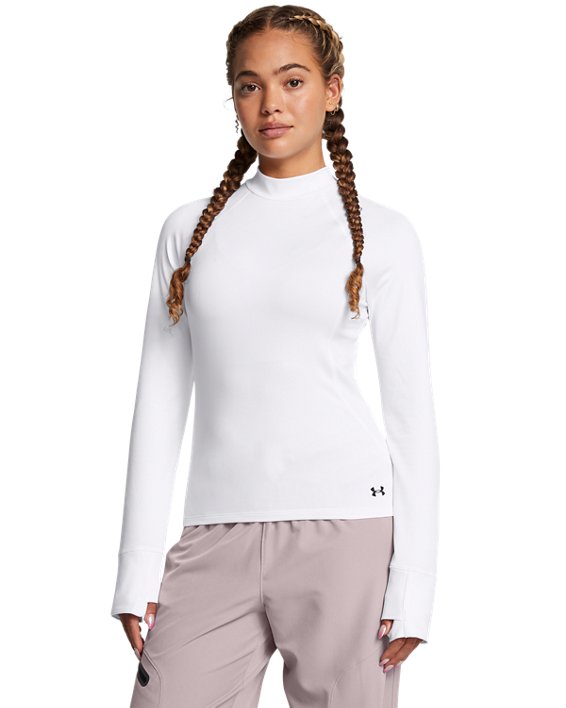 Under Armour Womens UA Motion Cold Weather Mock Apparel - Odor Control Technology