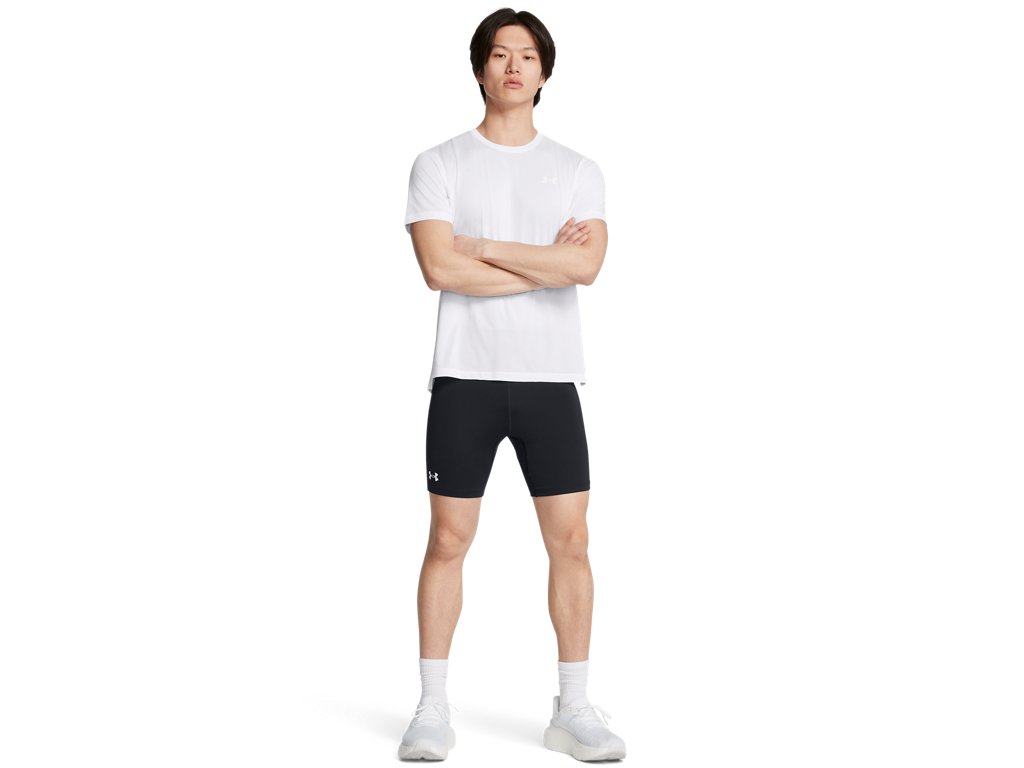 Under Armour Mens UA Launch Half Tights - Quick-Drying and Odor Control