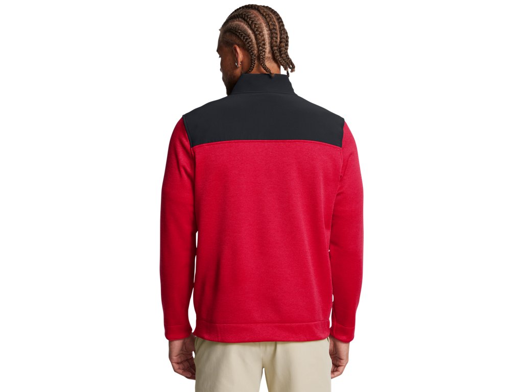 Under Armour Mens Drive Storm SweaterFleece Half Zip Apparel - Water Repellent