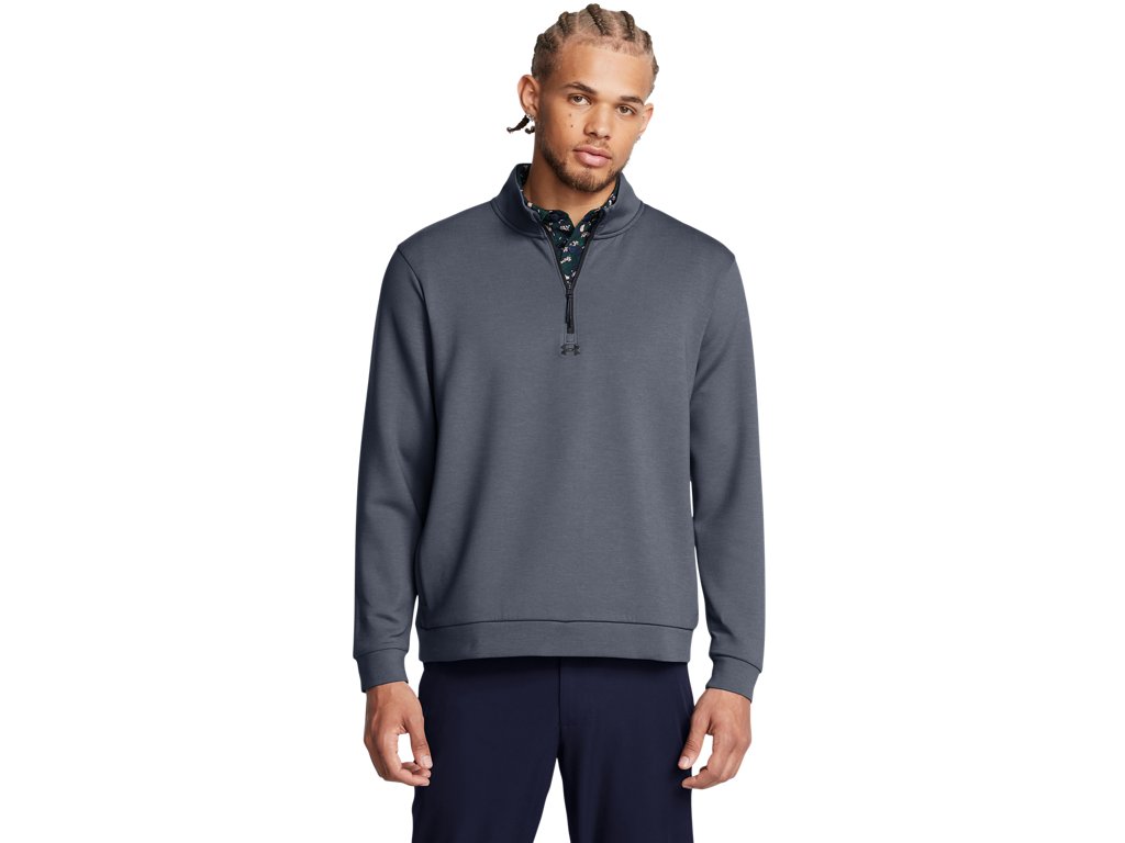 Under Armour Men's UA Drive Midlayer Pullover - Stretchy and Sweat-Wicking
