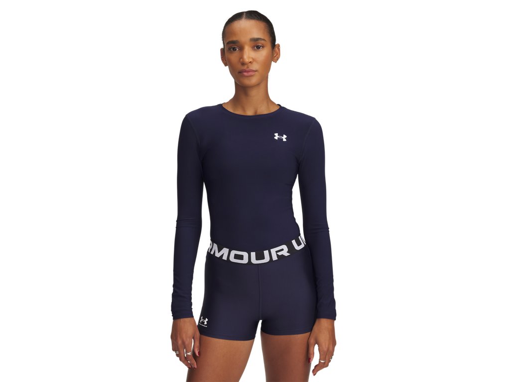 Under Armour Womens HeatGear OG Compression Long Sleeve Shirt - Ultra-Cooling and Fast Drying