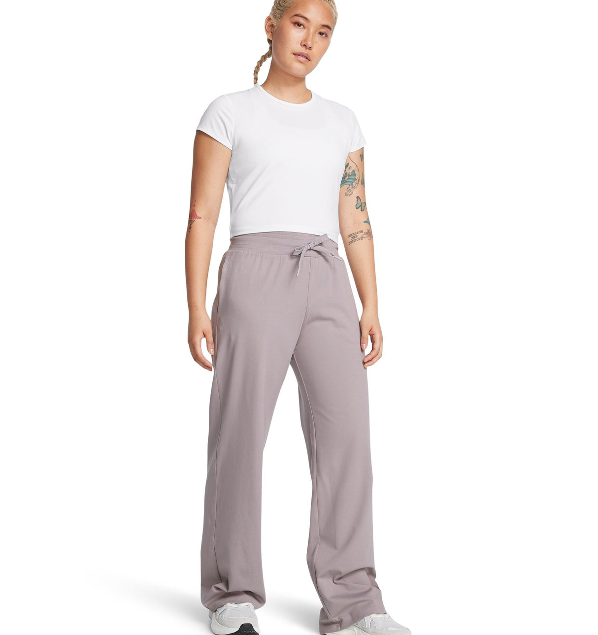 Under Armour Womens Essential Open Hem Pants - Sweat Wicking