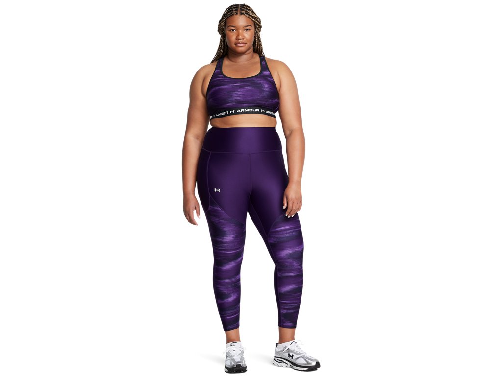 Under Armour Women's Tech Printed Panel Ankle Leggings - Sweat Wicking Apparel