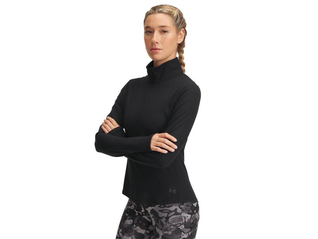 Under Armour Womens Motion Half Zip Top Apparel - 4-Way Stretch Material
