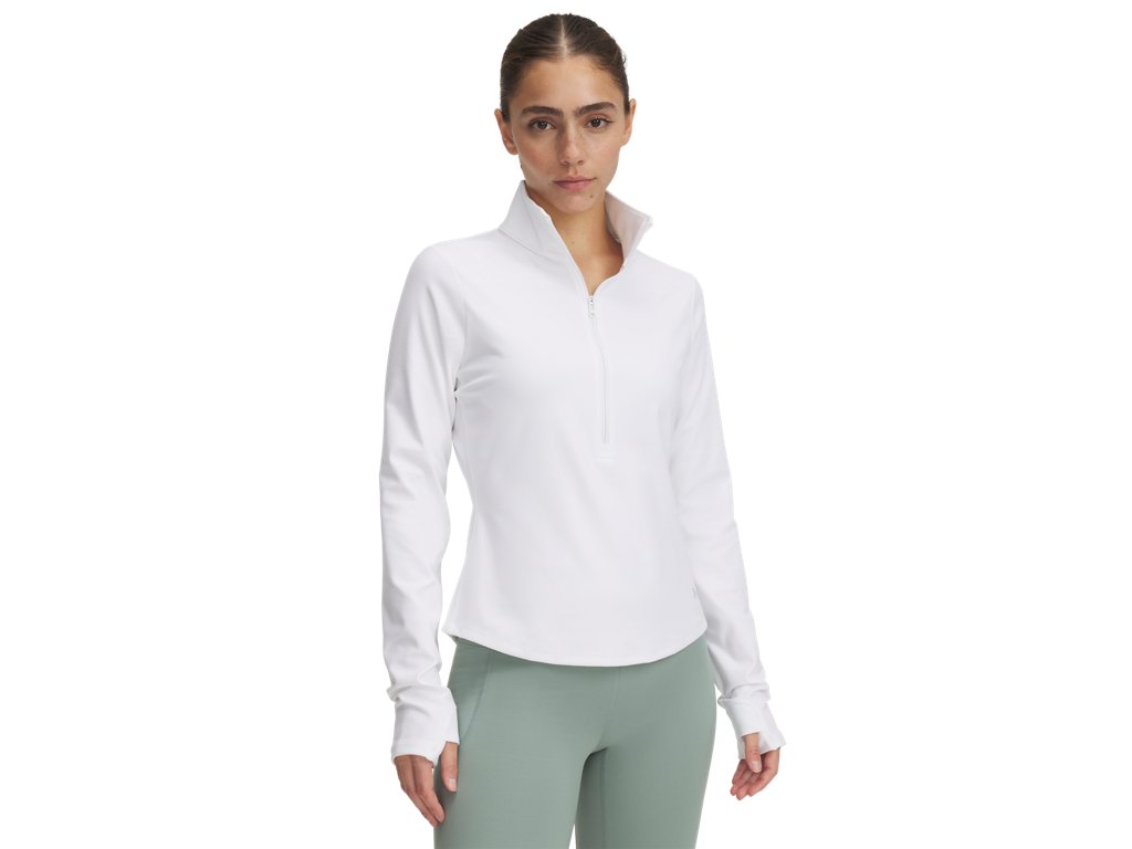 Under Armour Womens Motion Half Zip Top Apparel - 4-Way Stretch Material
