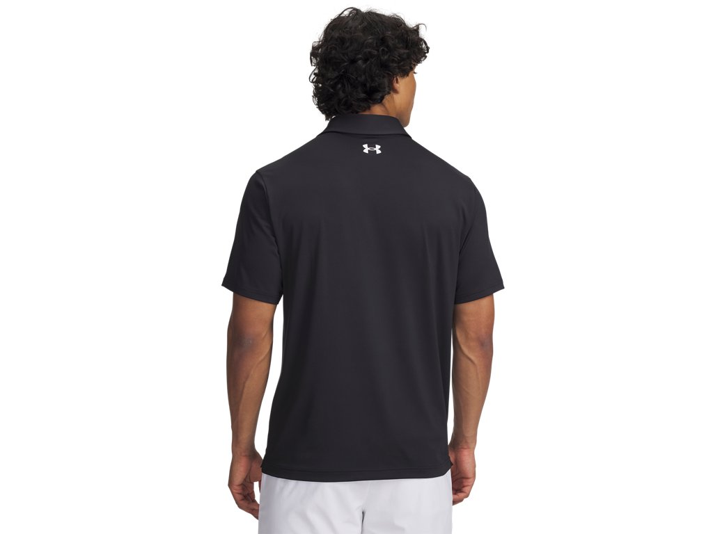 Under Armour Men's Drive Team Dual Stripe Polo Shirt - 4-Way Stretch Material