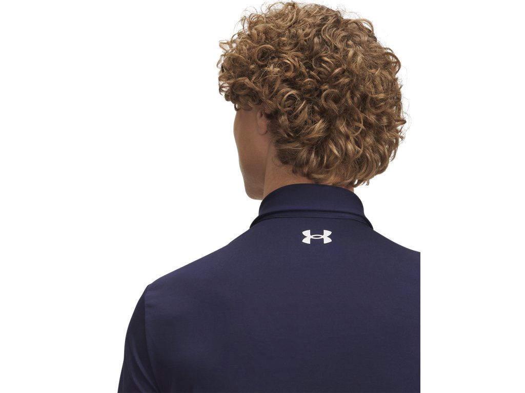 Under Armour Men's Drive Team Dual Stripe Polo Shirt - 4-Way Stretch Material