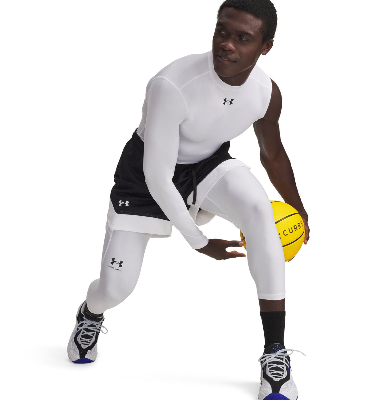 Under Armour Mens HeatGear Asymmetrical Left Compression Top