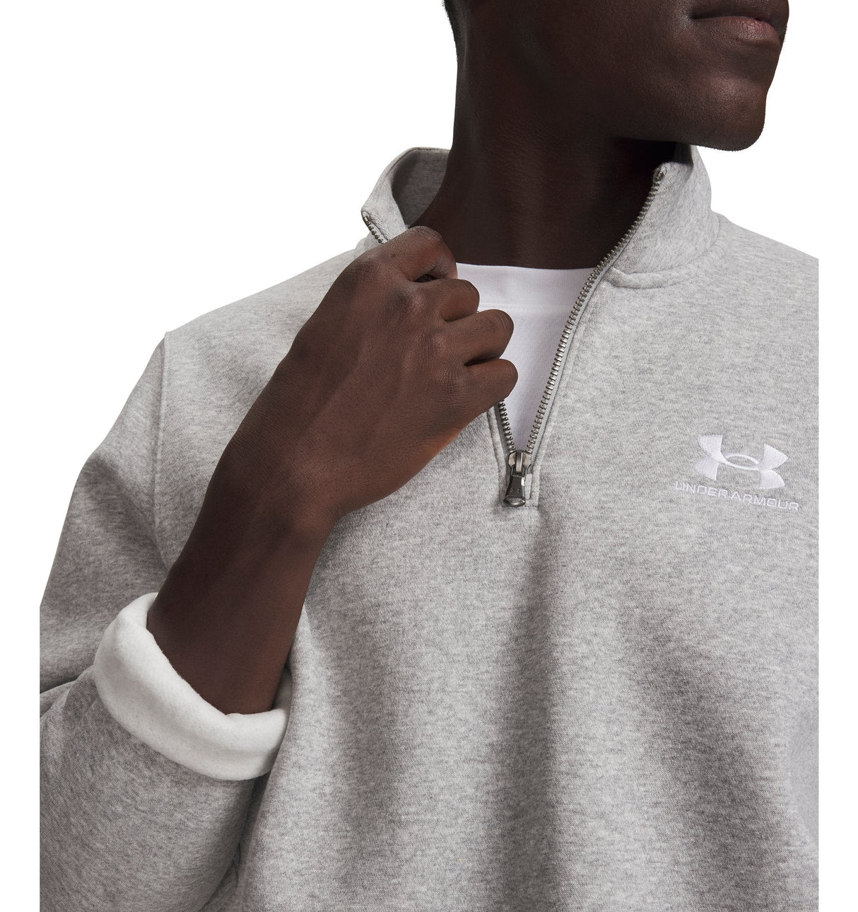 Under Armour Mens Icon Fleece Quarter Zip