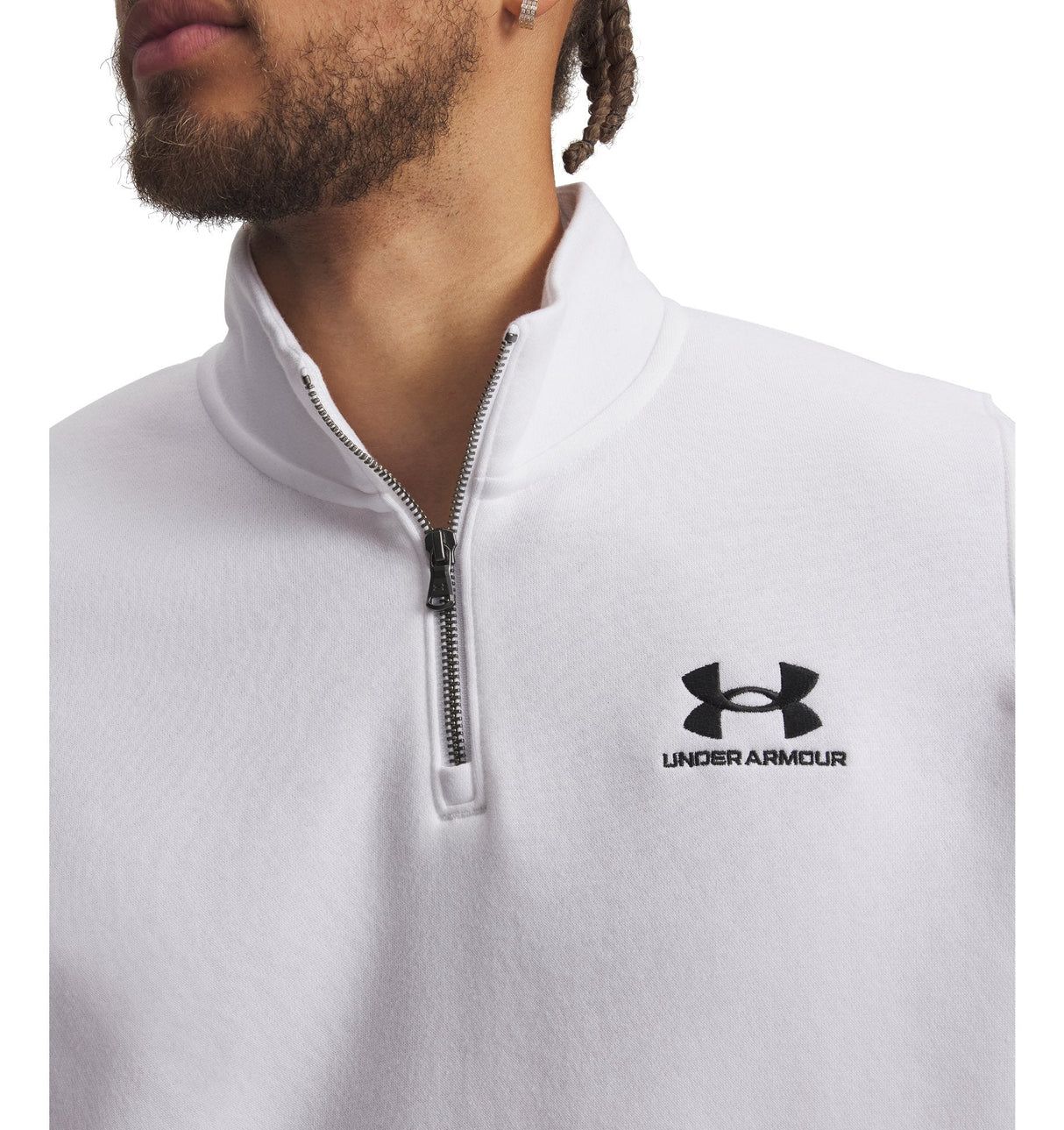Under Armour Mens Icon Fleece Quarter Zip