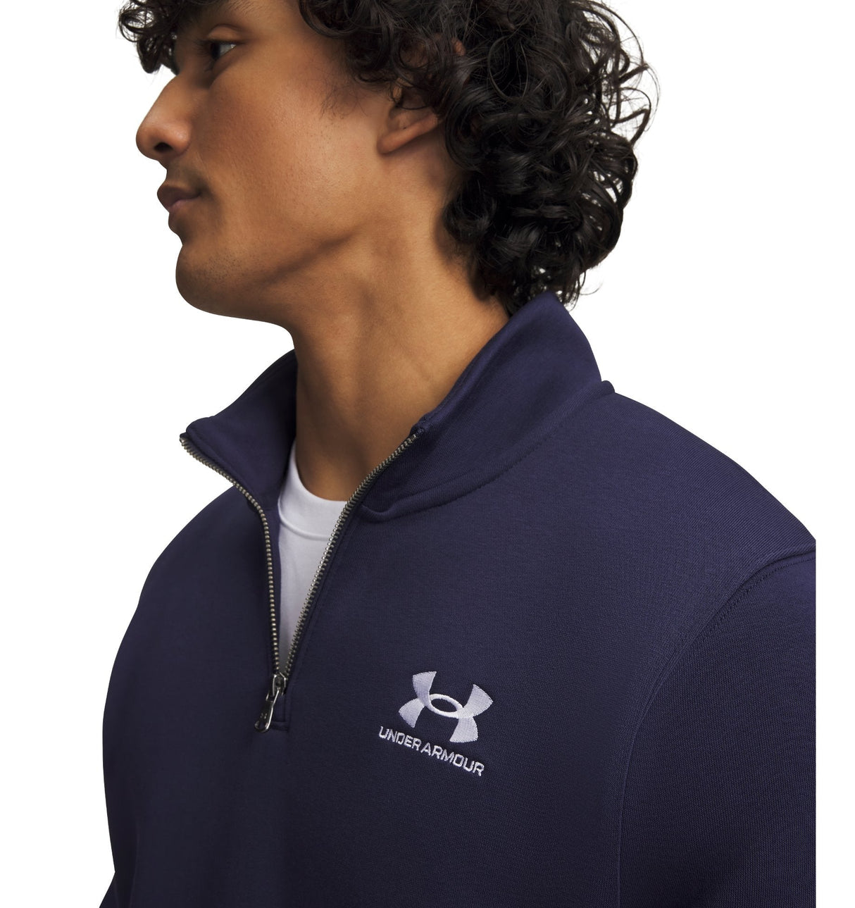 Under Armour Mens Icon Fleece Quarter Zip
