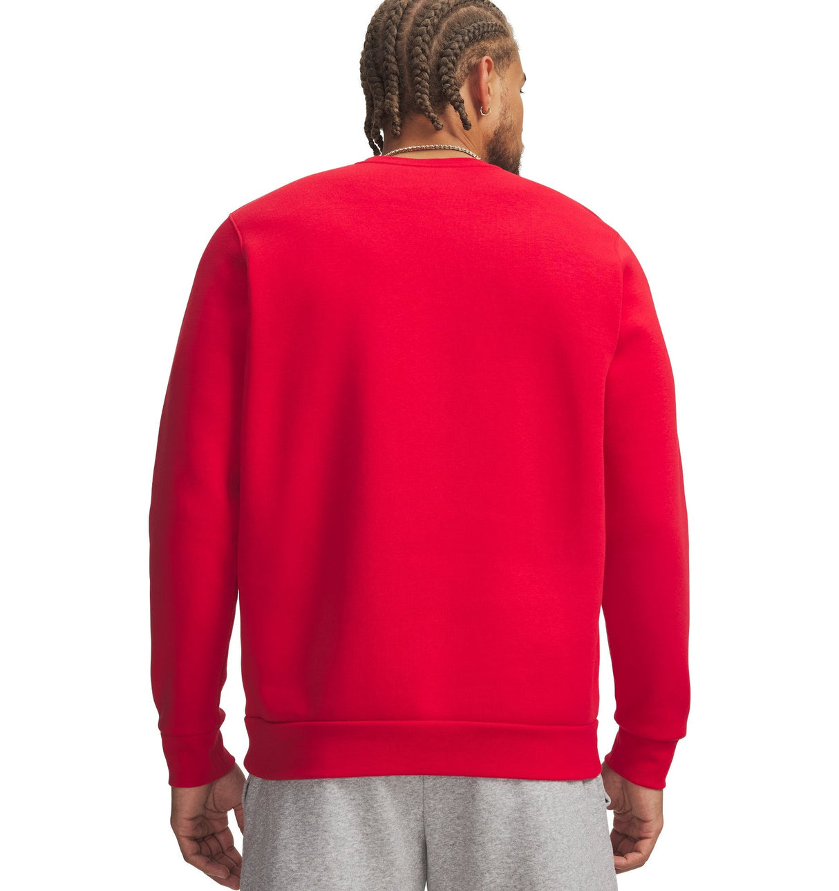 Under Armour Adult Mens Armour Fleece Team Icon Crew Sweatshirt