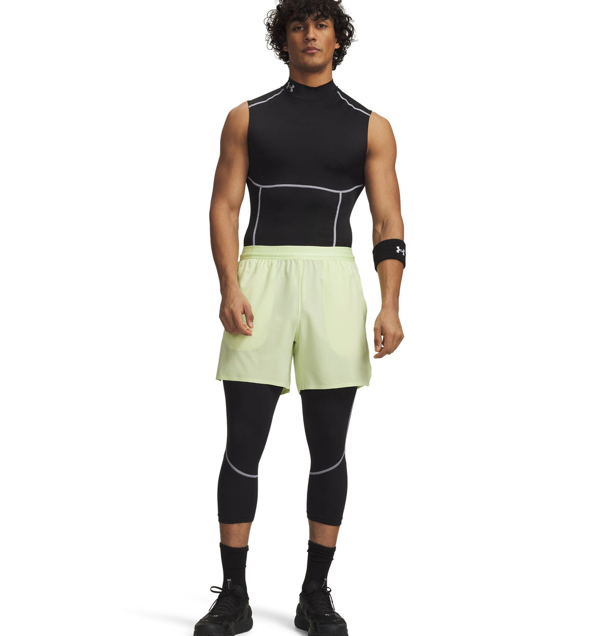 Under Armour Mens HeatGear Elite 3/4 Leggings
