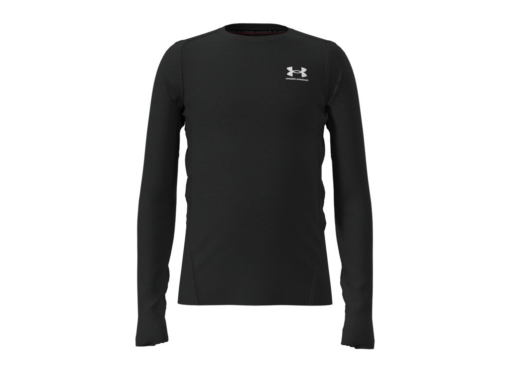 Under Armour Boys HeatGear Armour Long Sleeve Shirt - Sweat Wicking Apparel