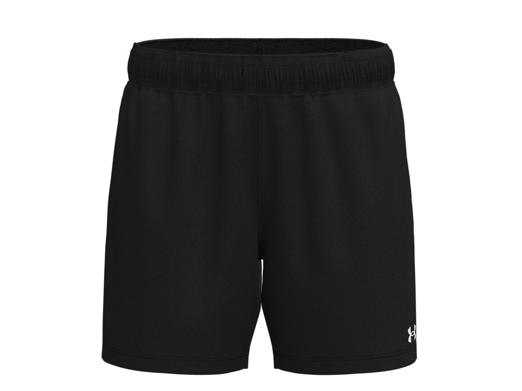 Under Armour Women Tech Team 5 Inch Shorts - Apparel with Sweat-Wicking Feature