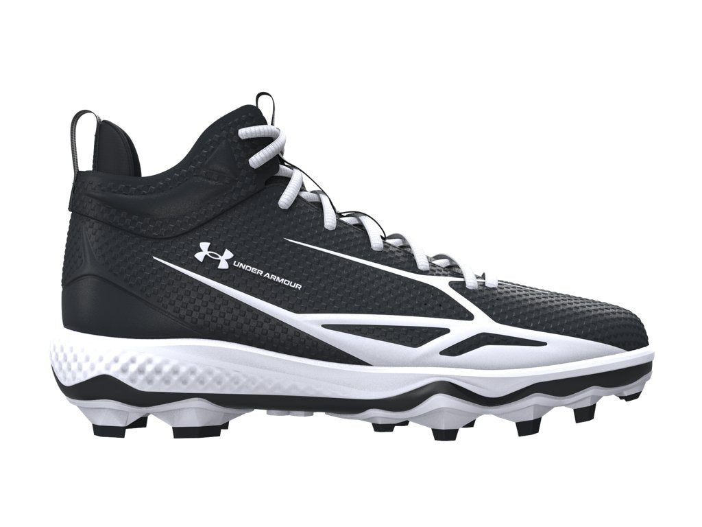 Under Armour Unisex Spotlight Mid Footwear - Durable TPU Plate
