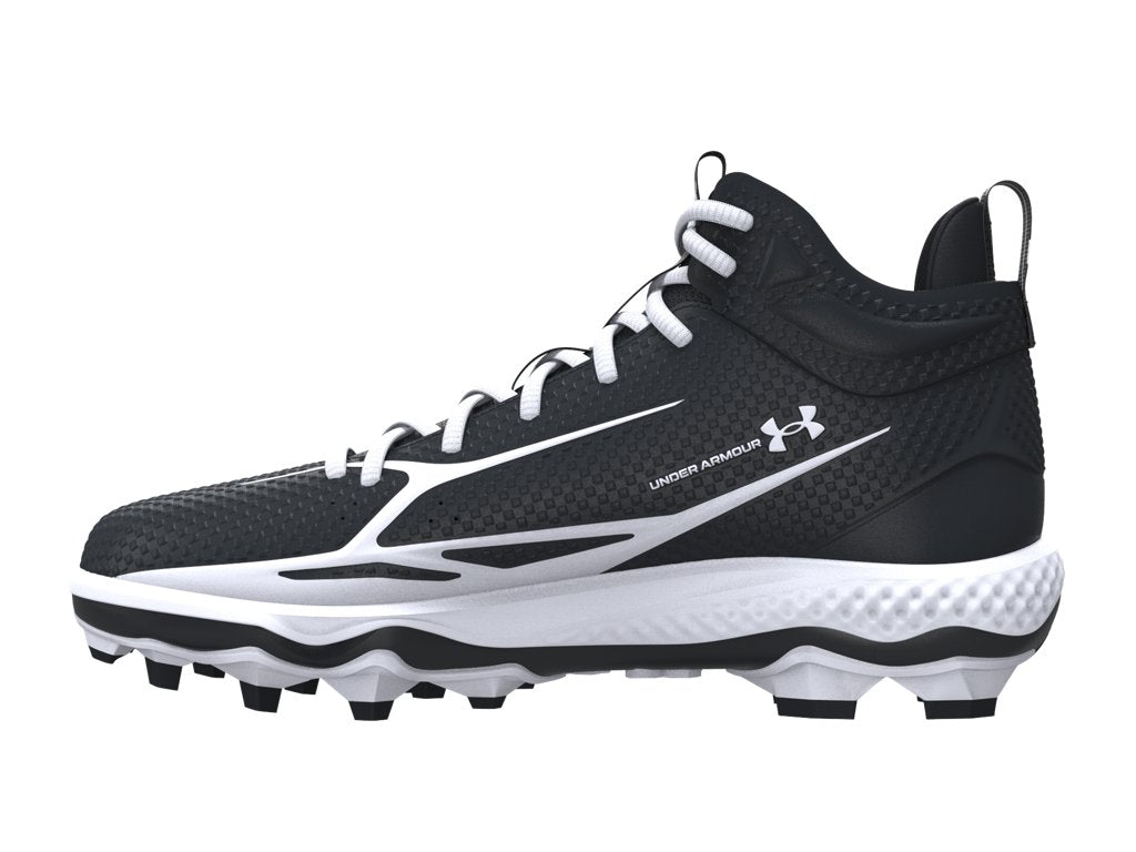 Under Armour Unisex Spotlight Mid Footwear - Durable TPU Plate