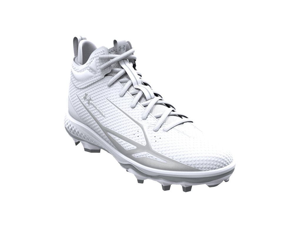 Under Armour Unisex Spotlight Mid Footwear - Durable TPU Plate