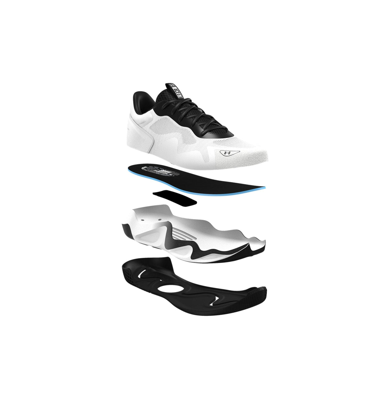 Under Armour Womens Ace Low 2 Court Shoes