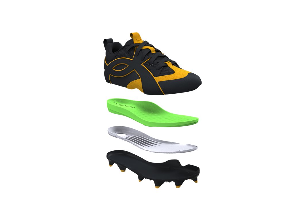 Under Armour Men's Yard Icon Turf Baseball Shoes - Charged Cushioning Technology