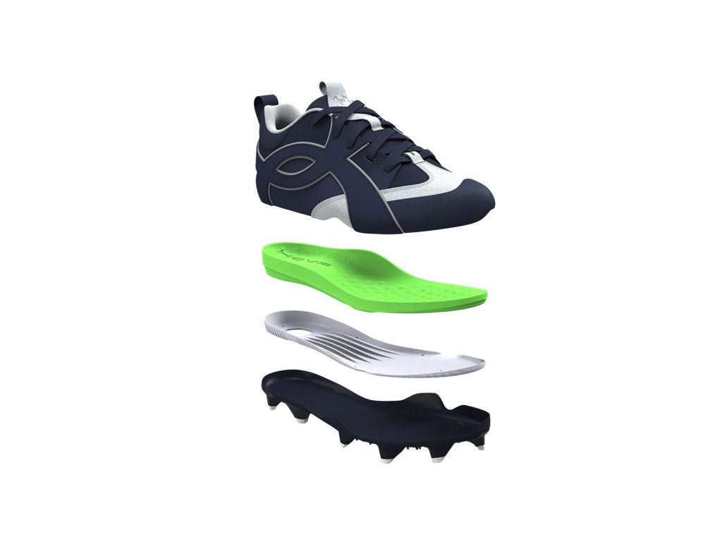 Under Armour Men's Yard Icon Turf Baseball Shoes - Charged Cushioning Technology