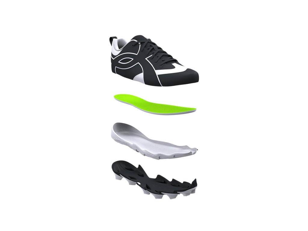Under Armour Boys Leadoff Icon Low RM Jr Baseball Cleats - Breathable Synthetic Upper