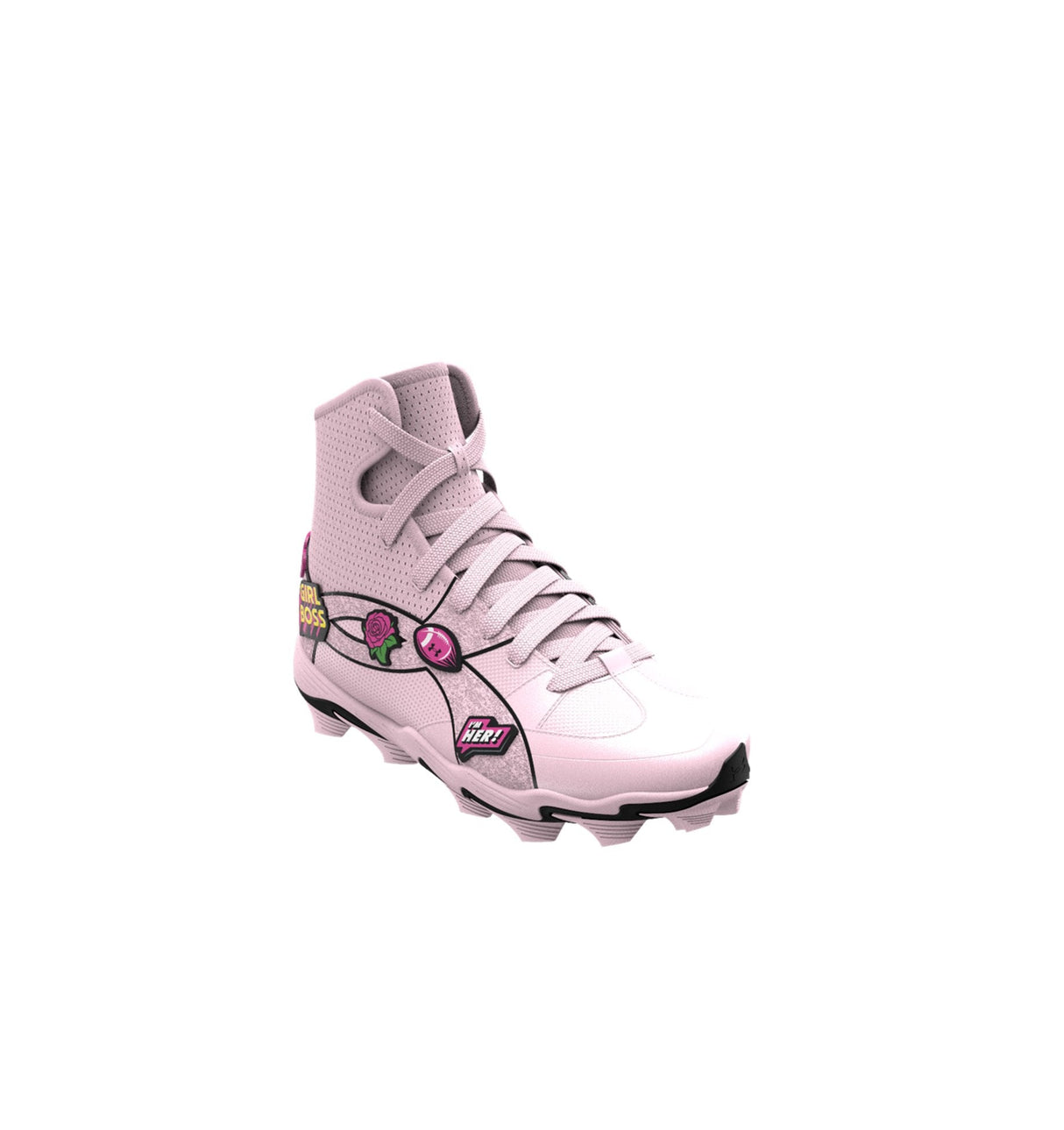Under Armour Youth Unisex Spotlight Icon Highlight RM Patches Cleats