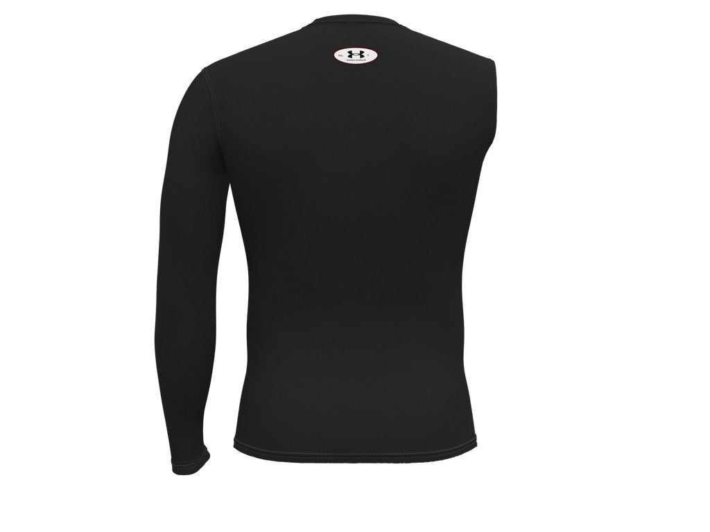 Under Armour Unisex HeatGear Asymmetrical Right Long Sleeve Top - Quick Drying