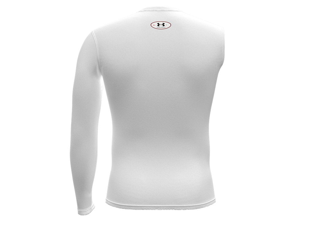 Under Armour Unisex HeatGear Asymmetrical Right Long Sleeve Top - Quick Drying