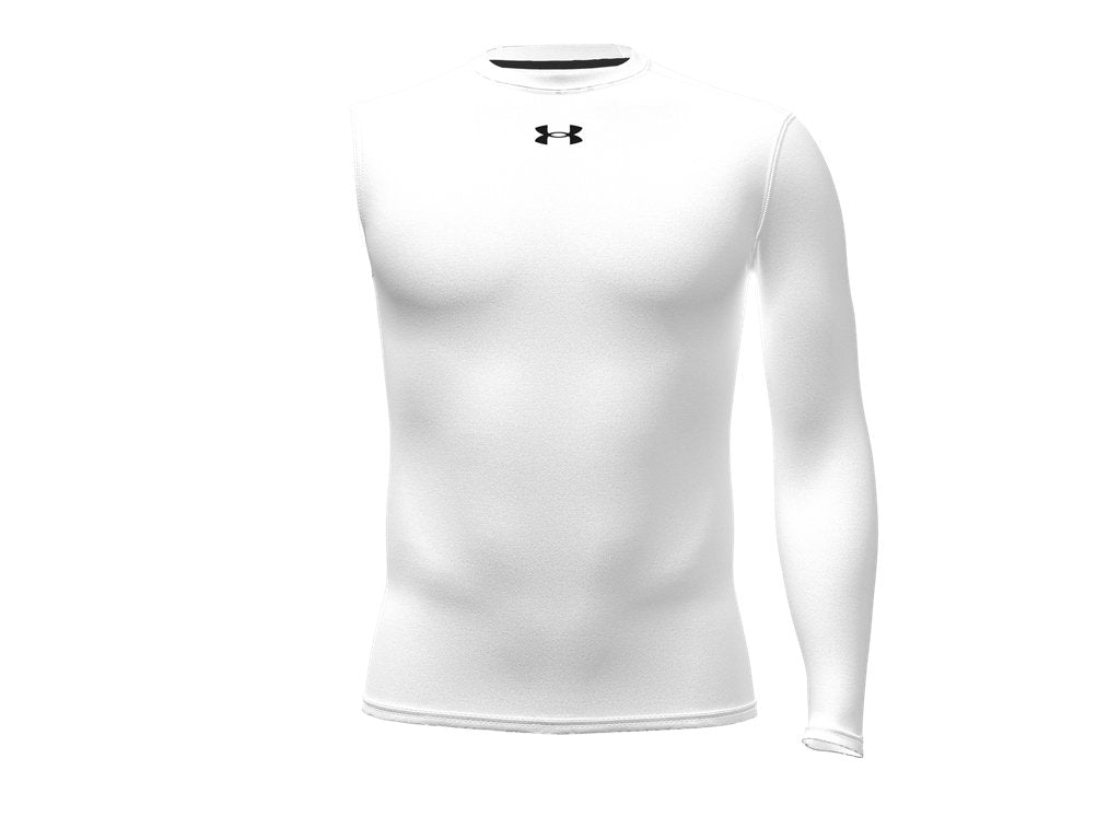 Under Armour Unisex HeatGear Asymmetrical Right Long Sleeve Top - Quick Drying