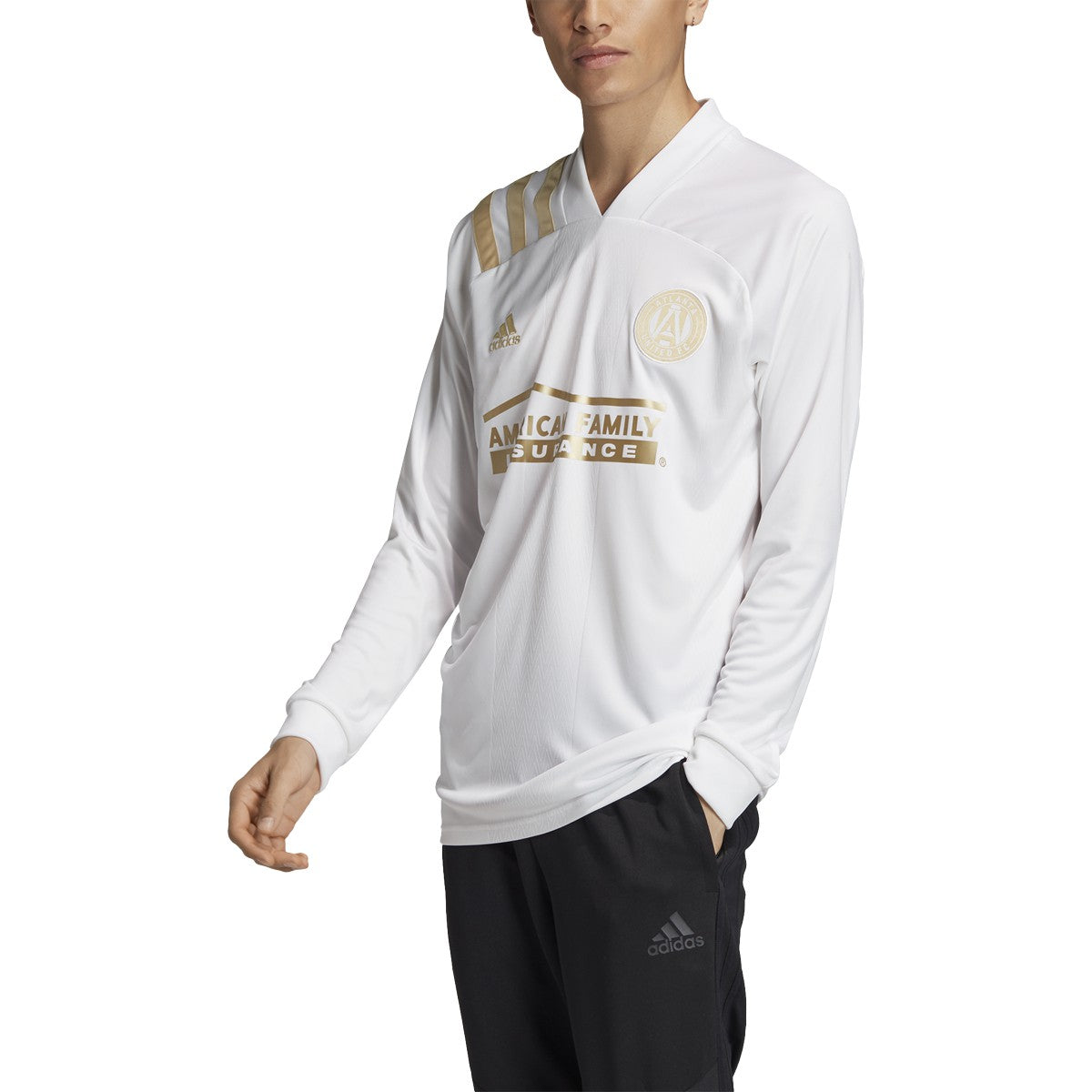 adidas 20-21 Atlanta FC Home Jersey Longsleeve - Mens Soccer