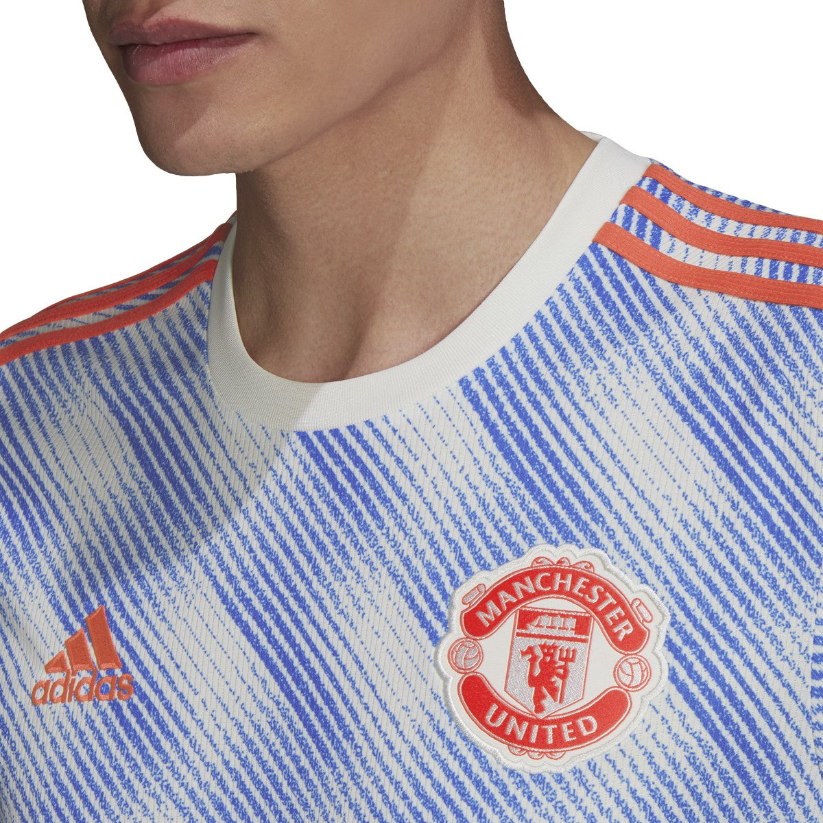 adidas 21-22 Manchester United Away Jersey - Mens Soccer