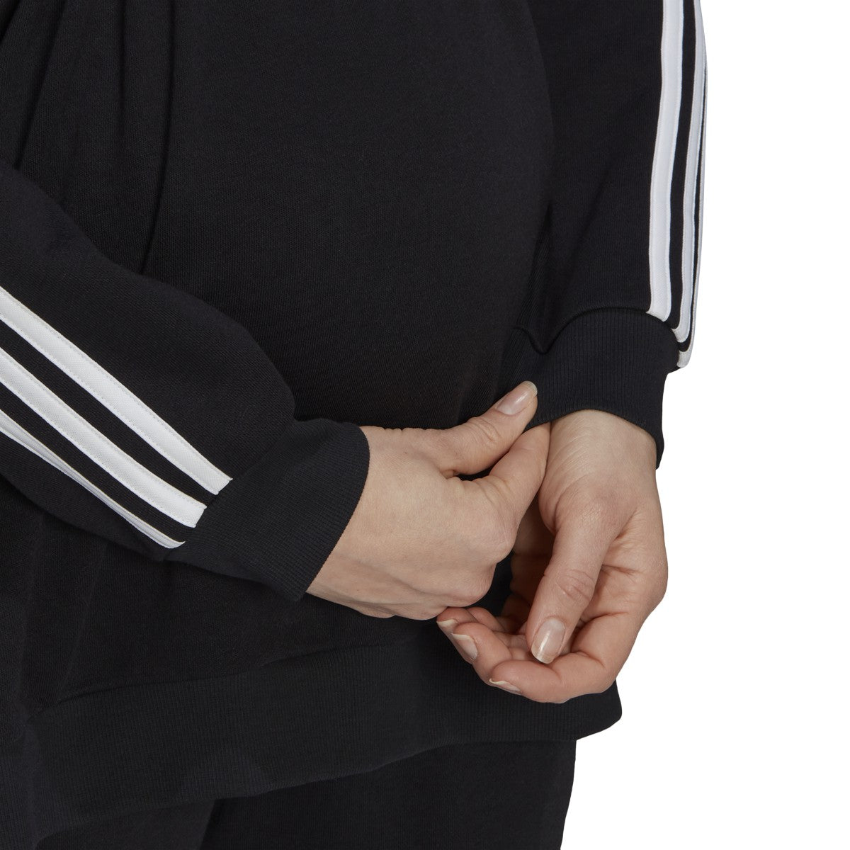 adidas 3-Stripe Womens Maternity Hoodie