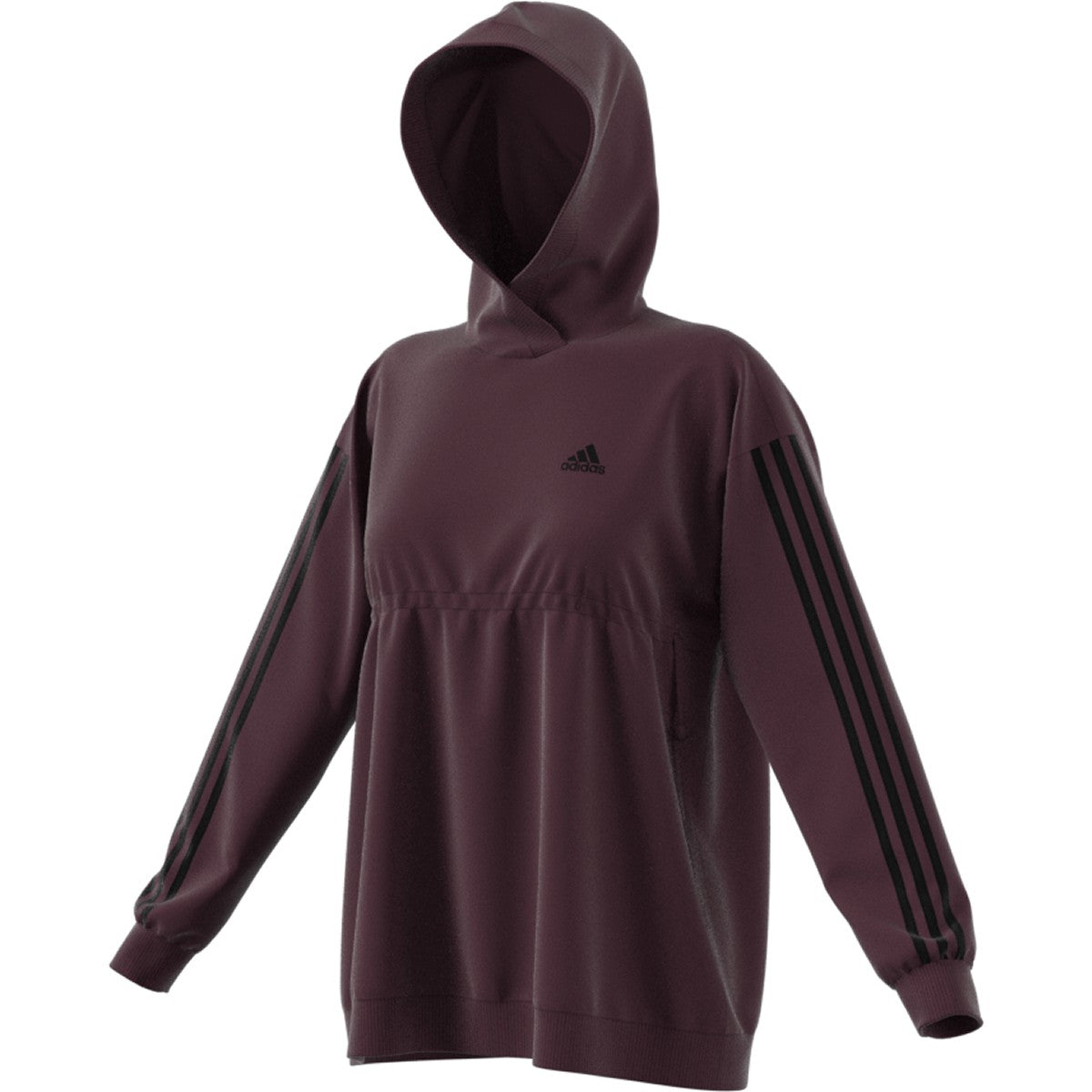 adidas 3-Stripe Womens Maternity Hoodie